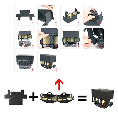 image for F3Wking DJI Mavic Pro Spark Accessories Foldable Antenna Range Booster