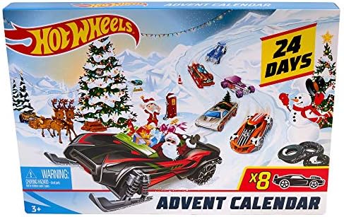 hot wheels advent calendar 2018