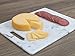 Dexas Cutting Board, 11 by 14.5 inches, White PolyMarble Color