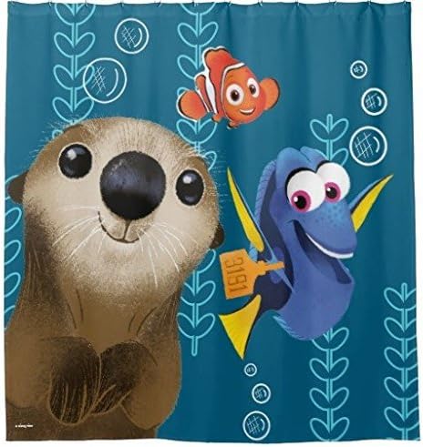 Finding Dory Nemo Dory Otter Shower Curtain 72 x 72 Inch