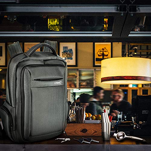 Barkeeper-Reise-Set, professionell, wasserdicht, 27-teilig, Cocktail-Shaker-Set mit wasserdichter Barkeeper-Tasche… – Bild 8