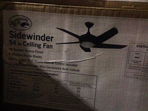 Hampton Bay 871 498 Lighting Ceiling Fans Amazon Com