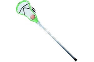 STX Lacrosse Mini Power Lacrosse Stick with Ball- Neon Green