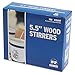 Royal R810BX Wood Coffee Stirrers 5 1/2-Inch Long Woodgrain 1000 Stirrers/Box