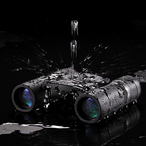 AutumnFall Binoculars Telescope,QANLIIY Waterproof 20x22 Pocket Mini HD Night Vision Binocular Zoom Telescope (black)