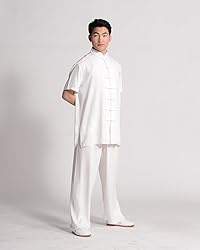 ZooBoo Unisex Short Sleeve Taichi Uniform Summer