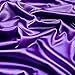 Stretch Charmeuse Satin Purple, Fabric by the Yard