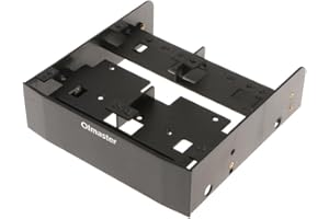Dovewill 5.25 Drive to 2.5 SSD 3.5 HDD Device Bay Converter Mounting Bracket Adapter