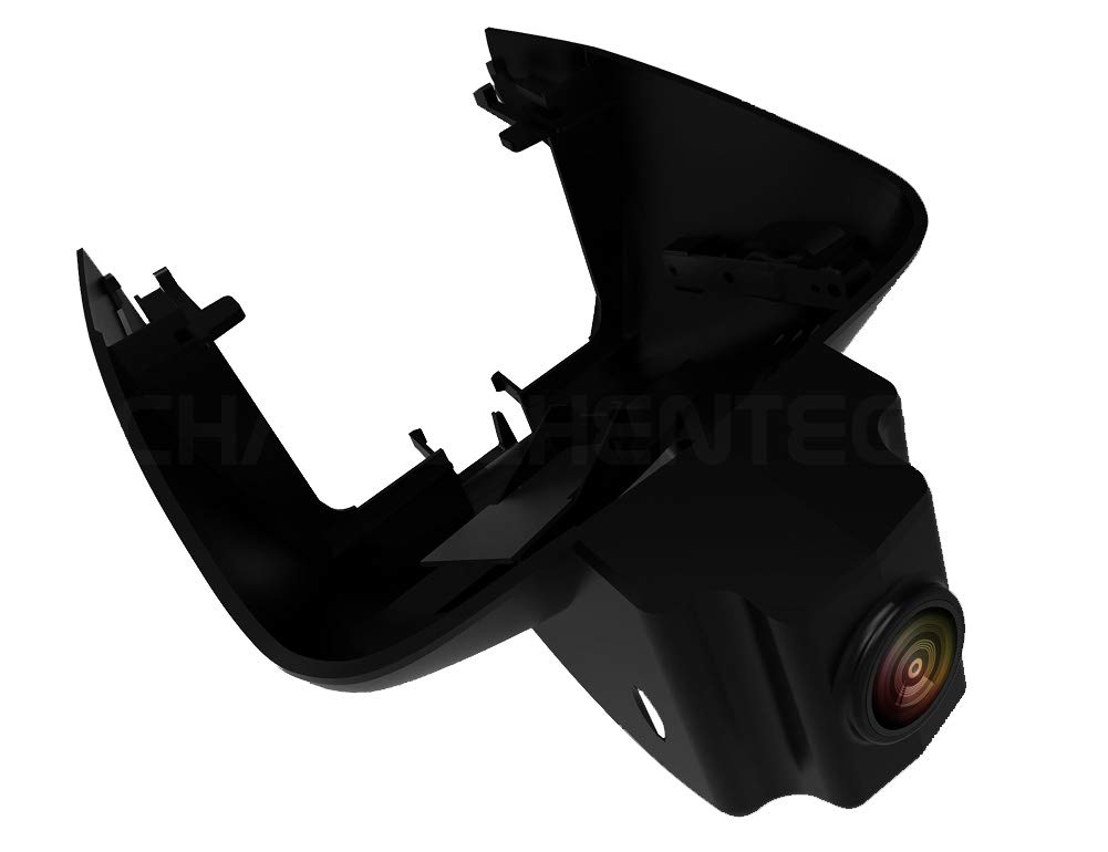 Special Hidden Car DVR for Benz Smart 2015 Cycle Record Good Night Vision Dashcam with Built in Sensitive G-sensors Car Front Camera 170 Degree Wide Angle (Single Record, Black) (Dual Record)