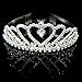 Simplicity Pageant Tiara and Crown Rhinestones Crystal Bridal Wedding, 957