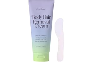 HOCHORNK Body Hair Removal Cream with Spatula Applicator, Hair Removal Cream For Sensitive Skin, Gentle Formula, Safe for Sensit