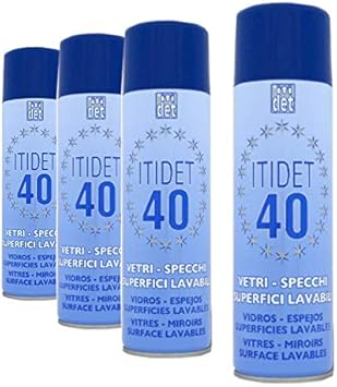 pulizia dei flaconi spray