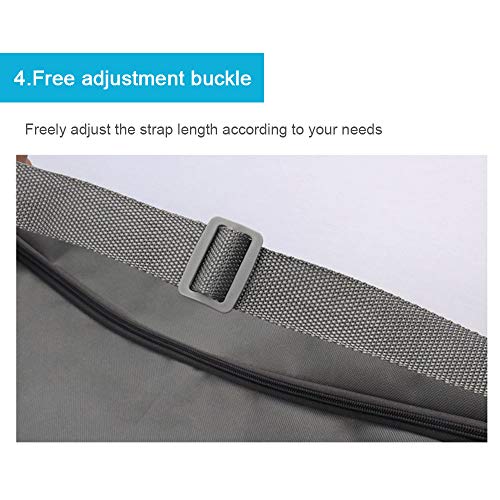 XHONG Yoga Mat Carrier Bag,Double Zipper Yoga Carry Bag Large Compact