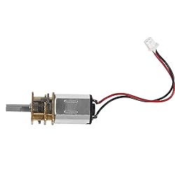 XIITIA 8pcs DC 3V-6V Mini N20 Gear Motor Slow Speed