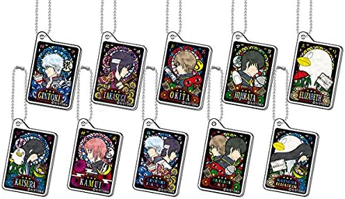 Amazon ミニアクリルキーホルダー 銀魂 ステンドグラス風シリーズ 10個入りbox アニメ 萌えグッズ 通販