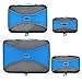 PRO Packing Cubes Lightweight Travel - Packing for Carry-on Luggage, Suitcase and Backpacking Accessories Set, Sky Blue - 4 Piece