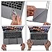ChasBete Palm Rest Cover Sticker Skin for MacBook Pro 13 Inch with Touch Bar Color Gray Body Protective Film (A1706/A1989)