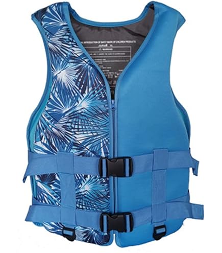 Adults Life Jacket Neoprene Safety Life Vest For Water Ski Wakeboard Swimming Fi