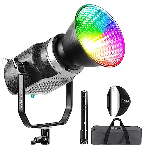 GVM RGB Video Light Kit, 200W Bi-Color Led Video