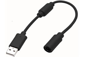 Proate USB Replacement Breakaway Cable for Logitech G920 Driving Force,Ferrari 458 SpiderRacing Wheel,10inch (Black)