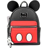 Loungefly x Mickey Suit Mini Saffiano Faux Leather Backpack