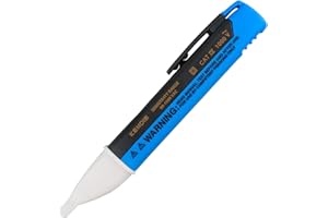 KEMDIE Non-Contact Voltage Tester Pen – Accurate AC Voltage Detection with Buzzer & LED Alerts – Electrical Tester for Circuit Breakers, Outlets, Wires, and Switches – Safe Tool for Home & Professionals