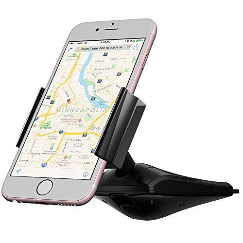 Car Phone Mount, iVoler Universal CD Slot Phone Car Mount Holder, for Cell Phones iPhone 7 6 6S Plus 5S 5C Samsung Galaxy S6 S7 S8 Edge Note 2 3 4 5 LG G3 G4 G5 G6 All Smartphones