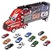 COONLINE Toy Cars Transport Car Carrier Truck Toy Includes 12 Mini Car Toys, Great Toy Car for Boys and Girls