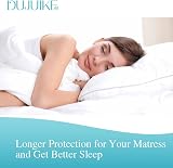 DUJUIKE Mattress Underlay Anti Slip Pad 120 x 200 cm Grey view 6