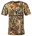 Buckhorn River Men's Realtree Camo Deer Skull Logo T-Shirt