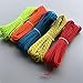 ThreeBulls 1.8mm Fluorescent Reflective Guyline Tent Rope Camping Cord Paracord,65 Feet