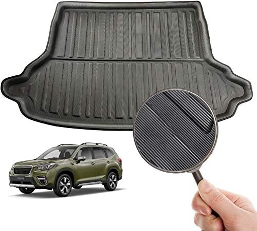 Yzu スバルフォレスターsk 日本産 19 Mk5 ブートマットリアトランクライナーカーゴフロアトレイカーペットパッドプロテクター防水カーアクセサリー
