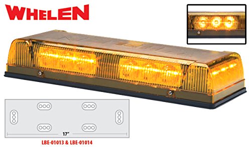 Whelen Engineering Responder LP Mini Lightbar - 12 Volt, Permanent Mount, Amber, Model# R1LPPA
