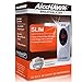 AlcoHAWK Slim Breathalyzer, Semi-Conductor Sensor Breath Alcohol Tester, Portable Personal use Alcohol Detector, Highly Accurate and Fast Results, BAC Tracker Digital LED screen includes 3 Mouthpieces