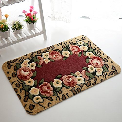 Household door mats/Vogue garden cut flower mats/Kitchen bathroom water-absorbing mats-C 59x89cm(23x35inch)