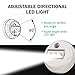 Motion Sensor Light - Battery Powered - Efficient Wireless LED Nightlight - Stick-On Anywhere - Guaranteed High Performance and Great Customer Support