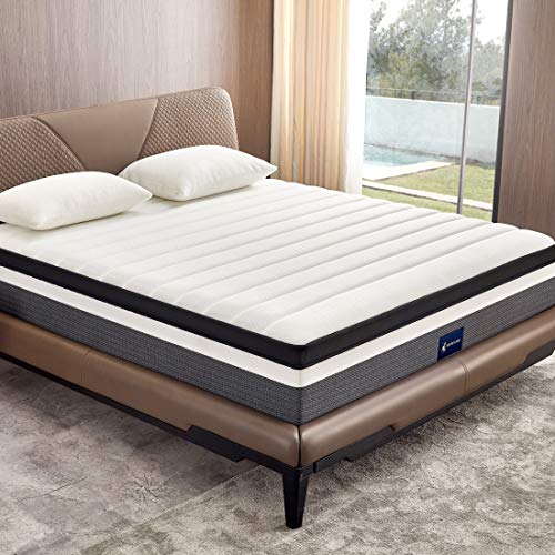 Ssecretland Full Mattress, 12 inch Premium Hybrid Innerspring Mattress