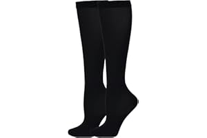Compression Socks for Women Men, Funny Colorful Fun Socks, Best Support Knee High Long Graduated Travel Athletics Sock