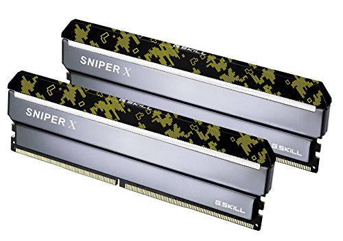 G.SKILL 32GB (2 x 16GB) Sniper X Series DDR4 PC4-25600 3200 MHz 288-Pin Intel X299/Z370/Z270/Z170 Desktop Memory Model F4-3200C16D-32GSXKB