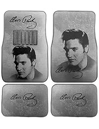 Elvis Presley Alfombra coche SUV Camión Floor Mats 4 piezas diseño Custom Print   Gris