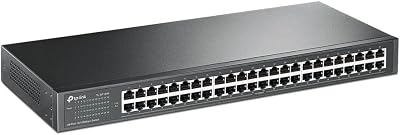 TP-Link TL-SF1048 10/100 48-Port Network Switch Energy Efficient VLAN STP