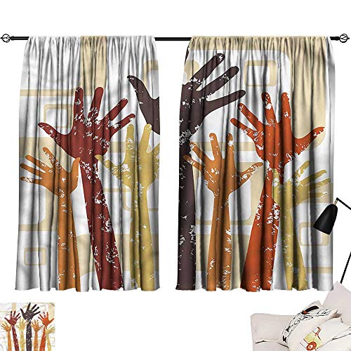 Jinguizi Privacy Assured Window Treatment Darkening Curtains