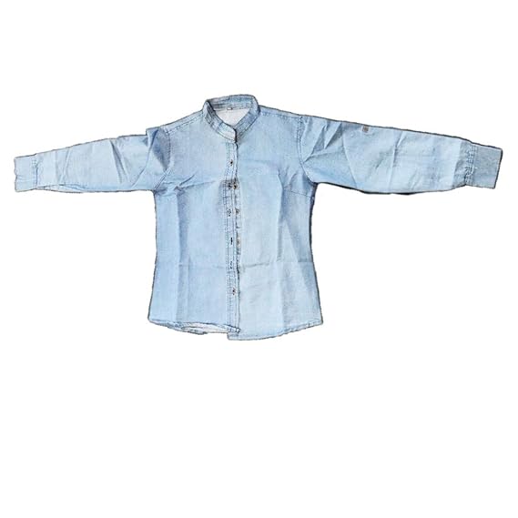 light colored denim shirt