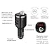 V4.2 Bluetooth FM Transmitter for Car, Esolom Wireless Bluetooth Transmitter Receiver MP3 Player Radio Adapter Car Kit with Dual USB Charging Ports and iPhone Speakerphone Samsung Smartphone