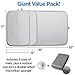 Coop Home Goods 3 Pack Reversible Microfiber Dish Drying Mat Contains 1-XL 17