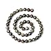 Qiwan Natural Round Loose Beads Jewelry Making DIY Bracelet Necklace Material 1 Strand 15 Inches (8mm, Natural Dragon Blood Jasper Gemstone)