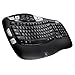 Logitech MK570 Wireless Wave Keyboard and Mouse Combo, Contoured Cushioned Palm Rest, Advanced Wireless Connection, Hyperfast Scrolling Mouse, Black (Renewed)