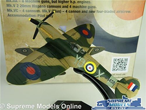 Royal Air Force SUPERMARINE SPITFIRE FIGHTER MODEL AIRPLANE AIRCRAFT 1:72 SCALE 1941RAF MK VB K8