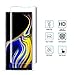 Cubevit Galaxy Note 9 Screen Protector, [3 Pack] Full Coverage [Case Friendly] PET Protective Film Cover, Bubble Free/Anti-Fingerprint/Ultra Clear/Screen Protector for Samsung Galaxy Note 9 (White)