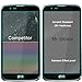 [2-Pack]-Mr.Shield for LG K10 [Tempered Glass] [Full Cover] [Black] Screen Protector with Lifetime Replacement